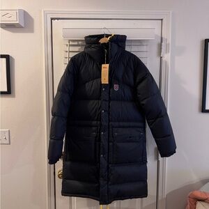 Fjallraven Expedition Down Long Jacket - Men’s Medium - Black